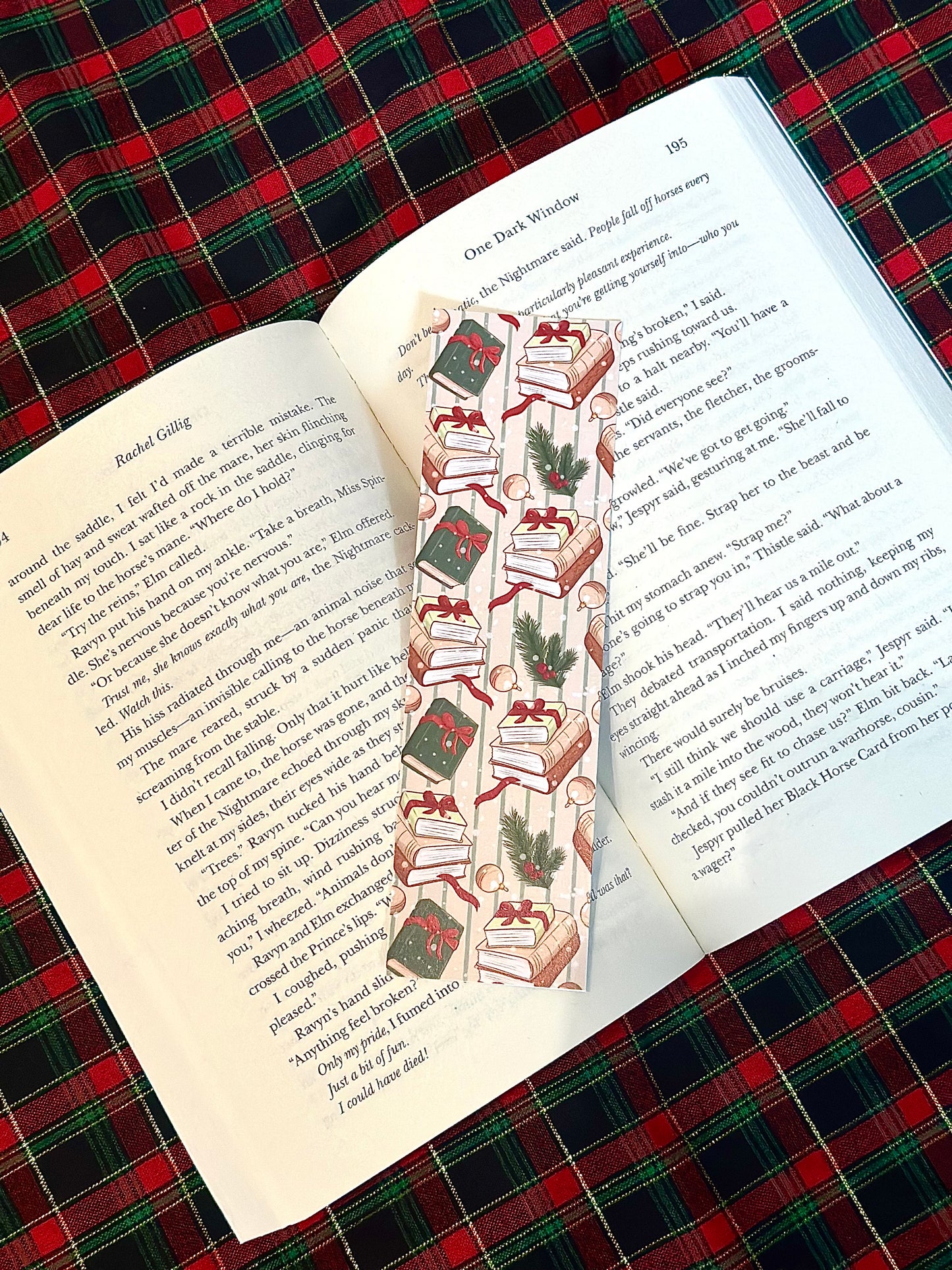 Books and Bows Bookmark