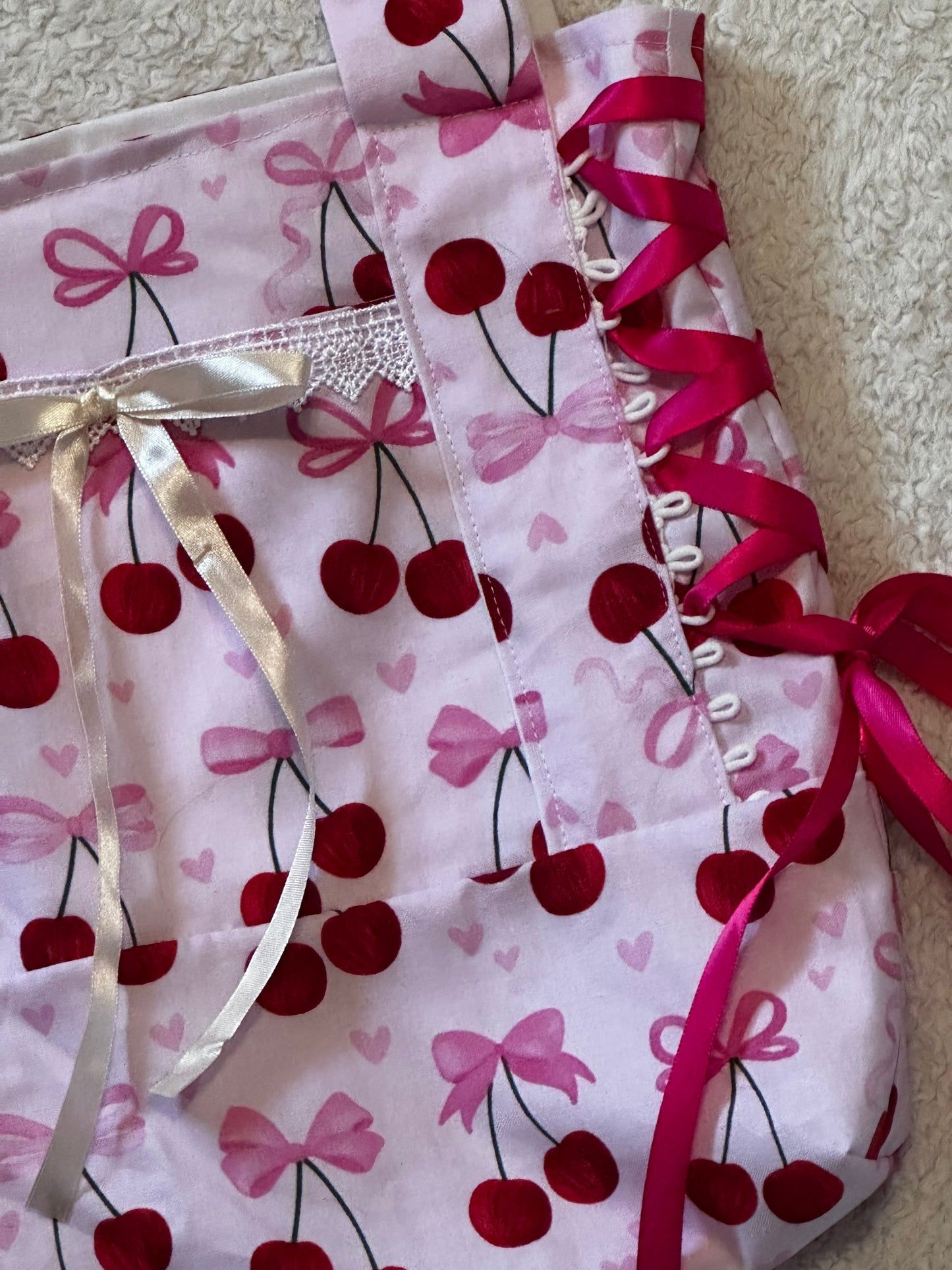 Cherry Bound Tote Bag
