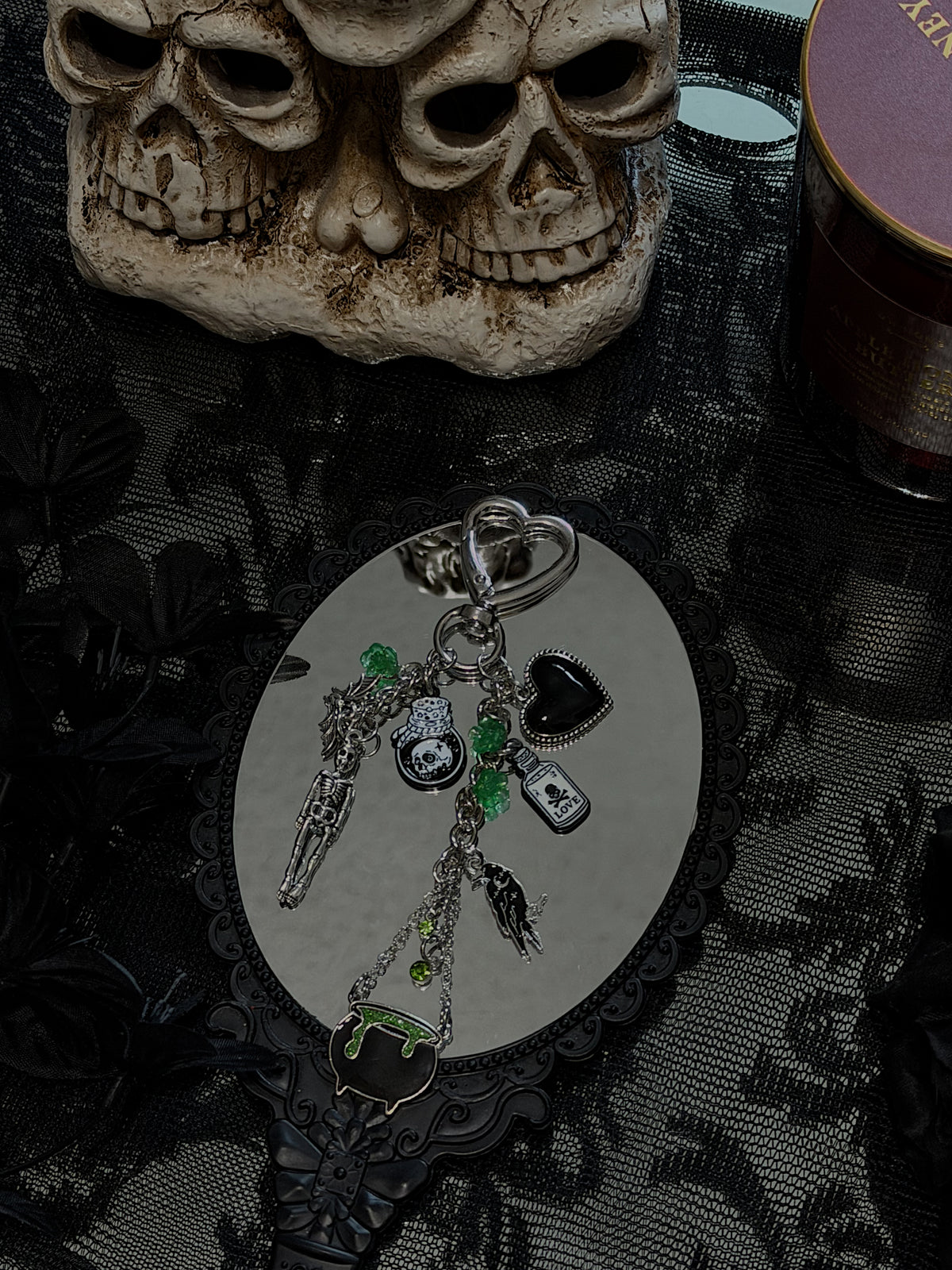 Witches Brew Charm Silver