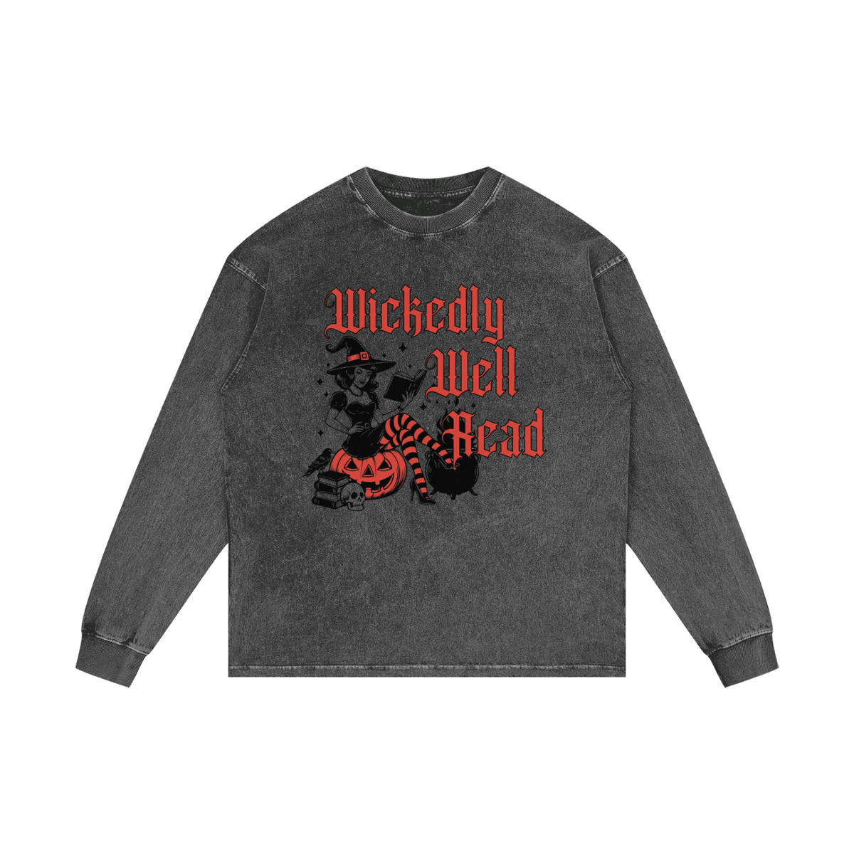 Wickedly Well Read Long Sleeve T-Shirt