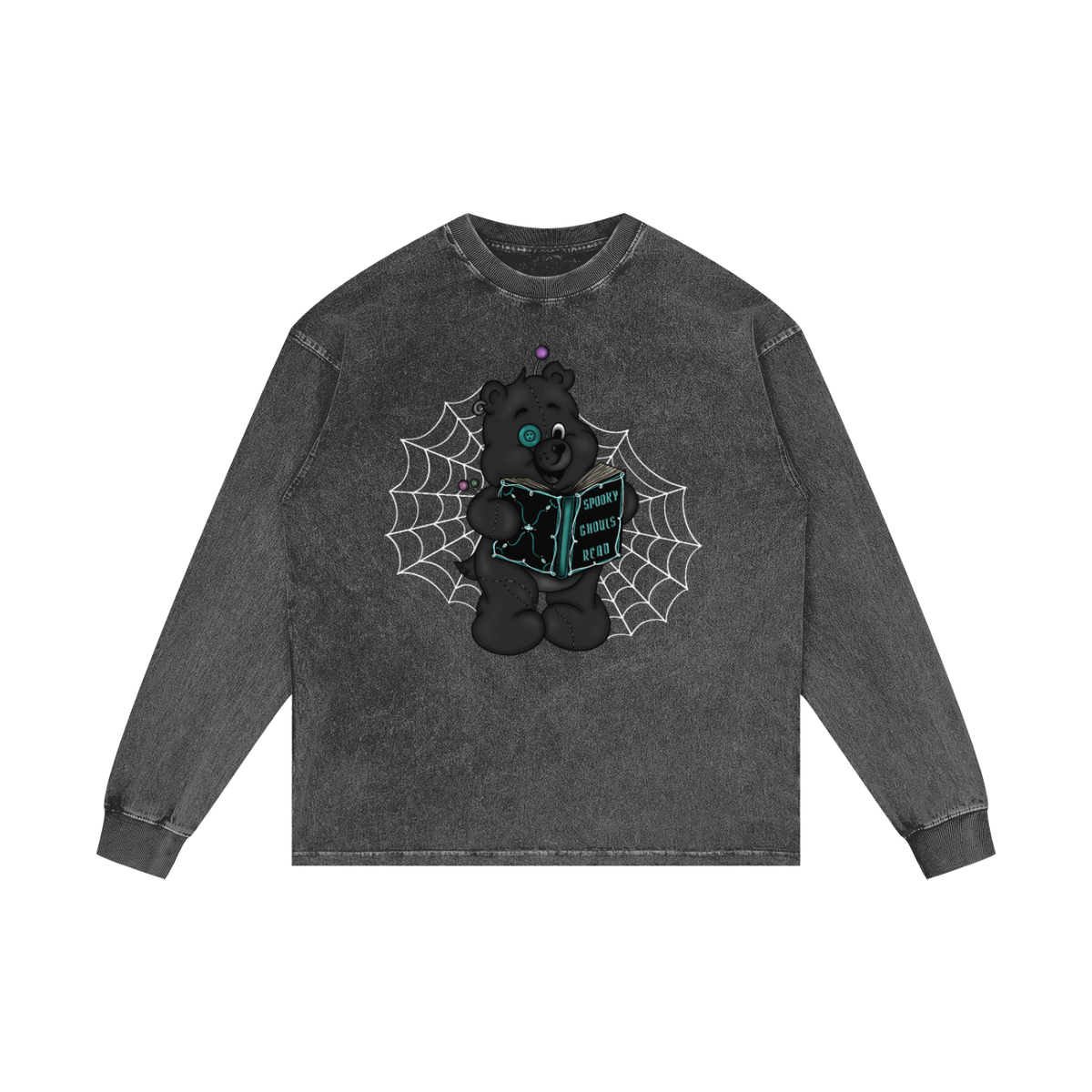 Spooky Ghouls Read Long Sleeve T-Shirt
