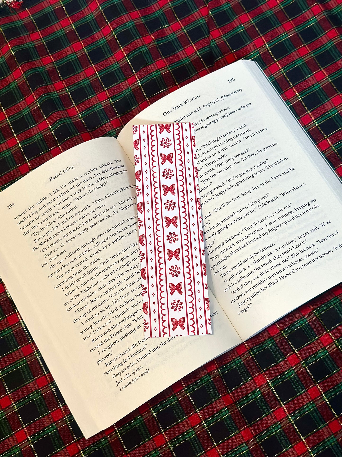 Winter Knit Bookmark