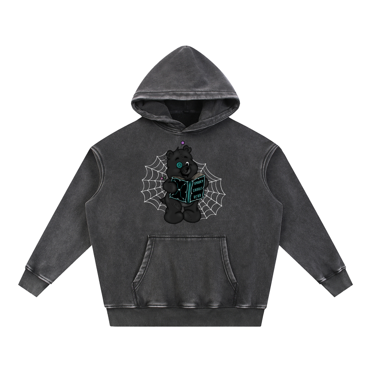 Spooky Ghouls Read Oversize Hoodie