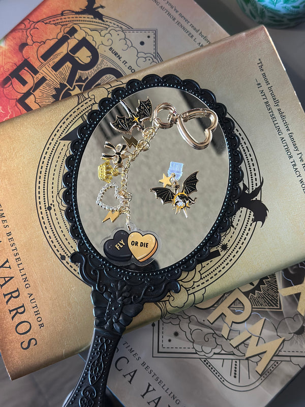 Fly or Die Kindle Charm