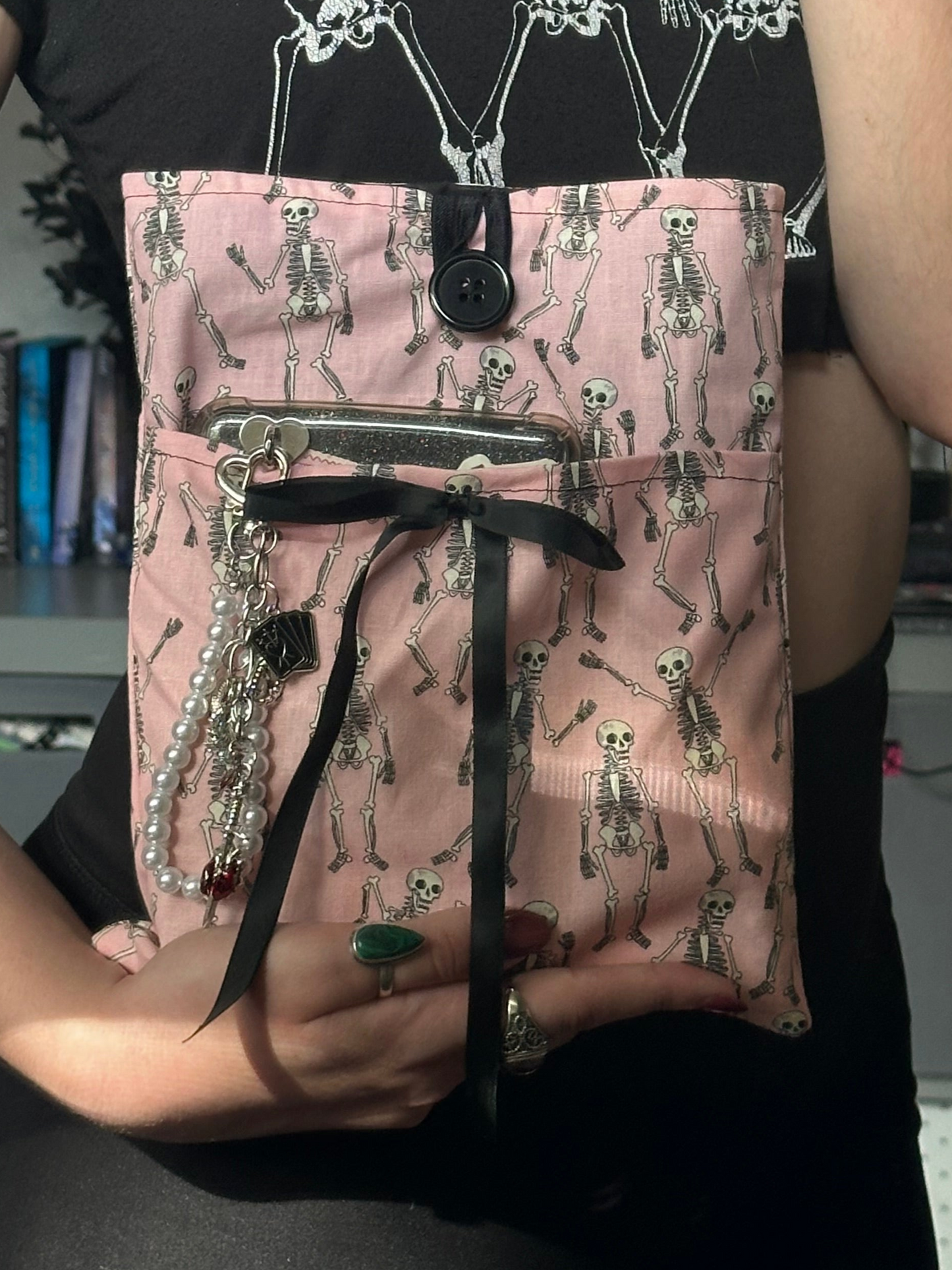 Skeleton Book Sleeve