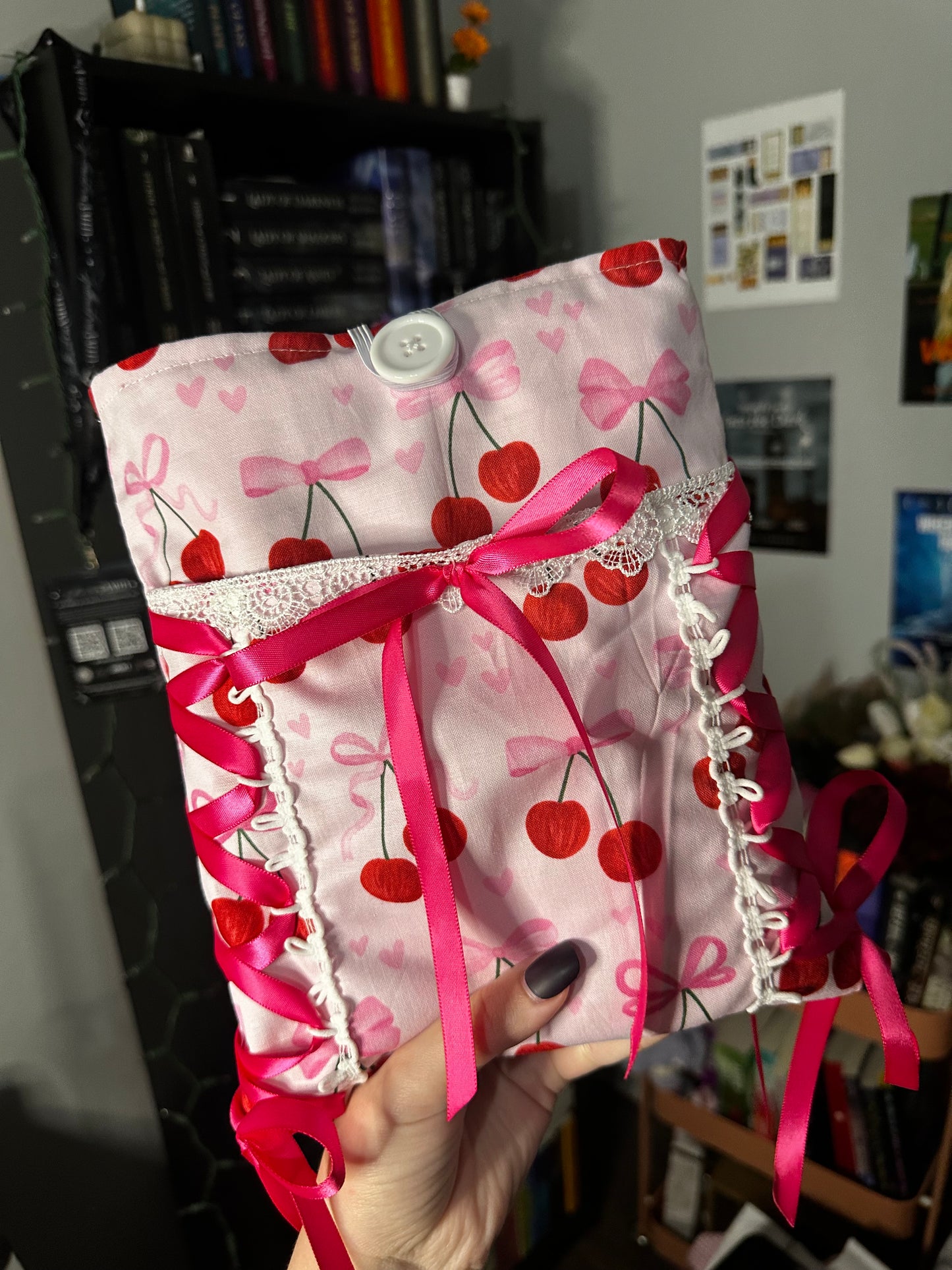 Cherry Bound Book Sleeve