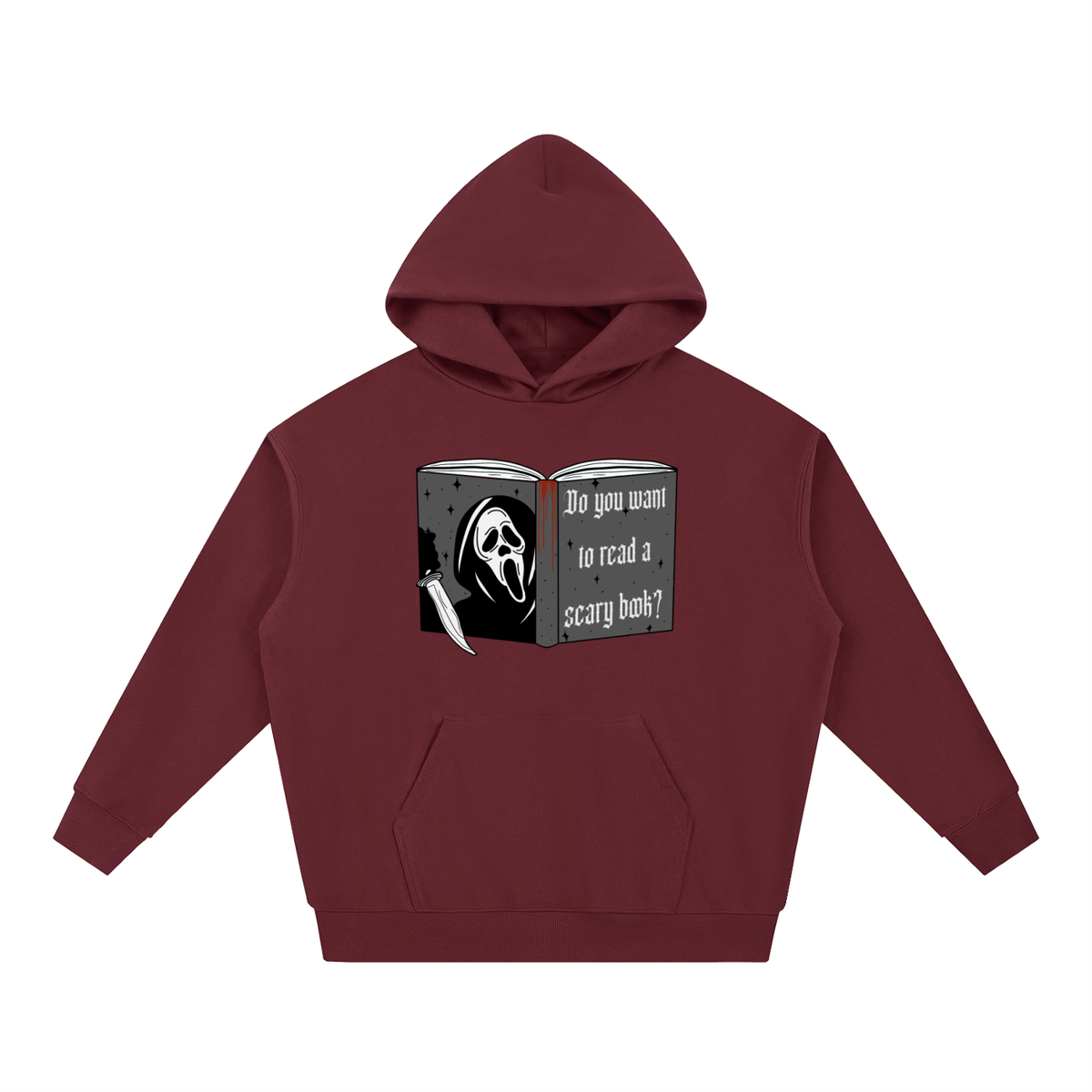Do you want to read a scary book? Unisex Hoodie