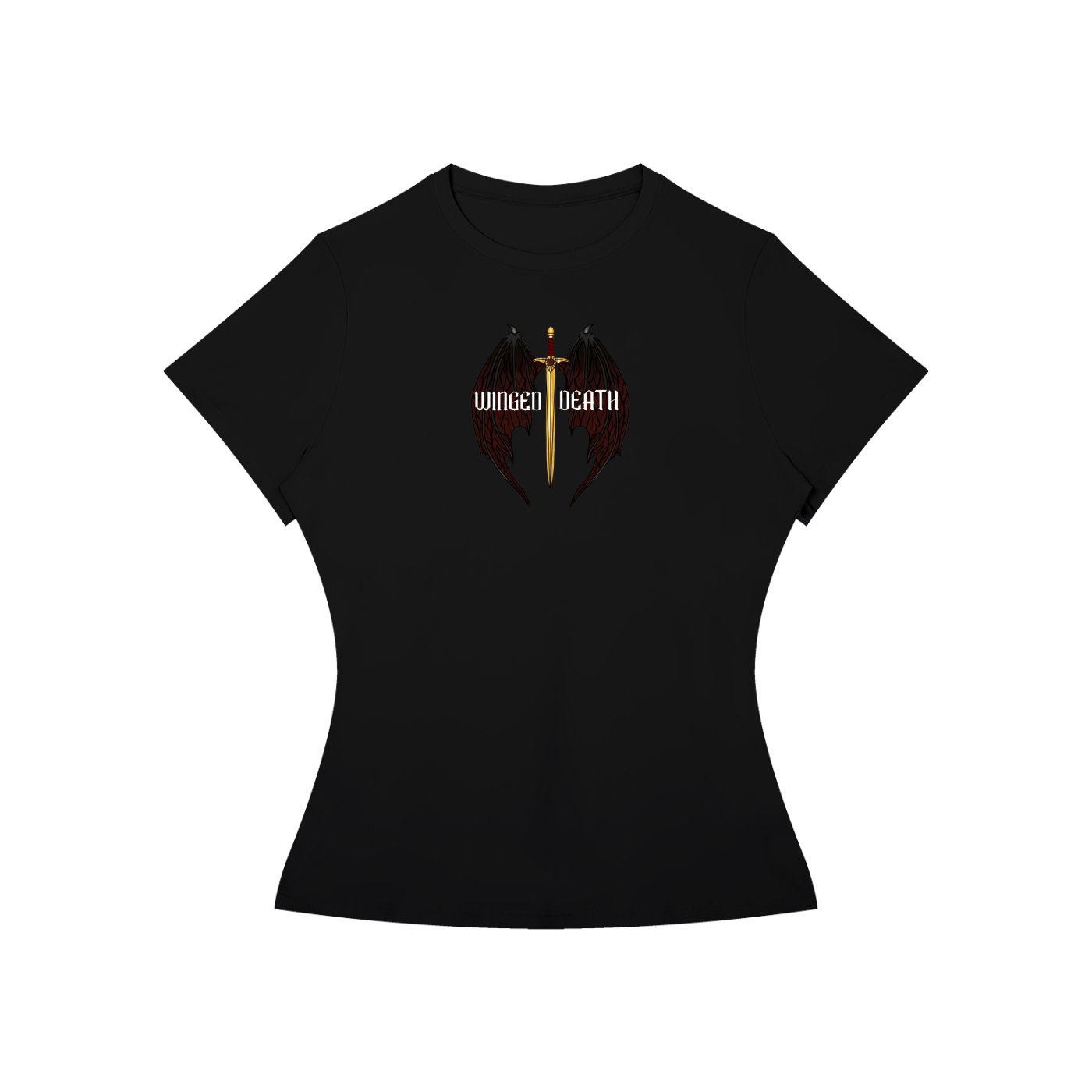 Winged Death Slim Fit T-Shirt