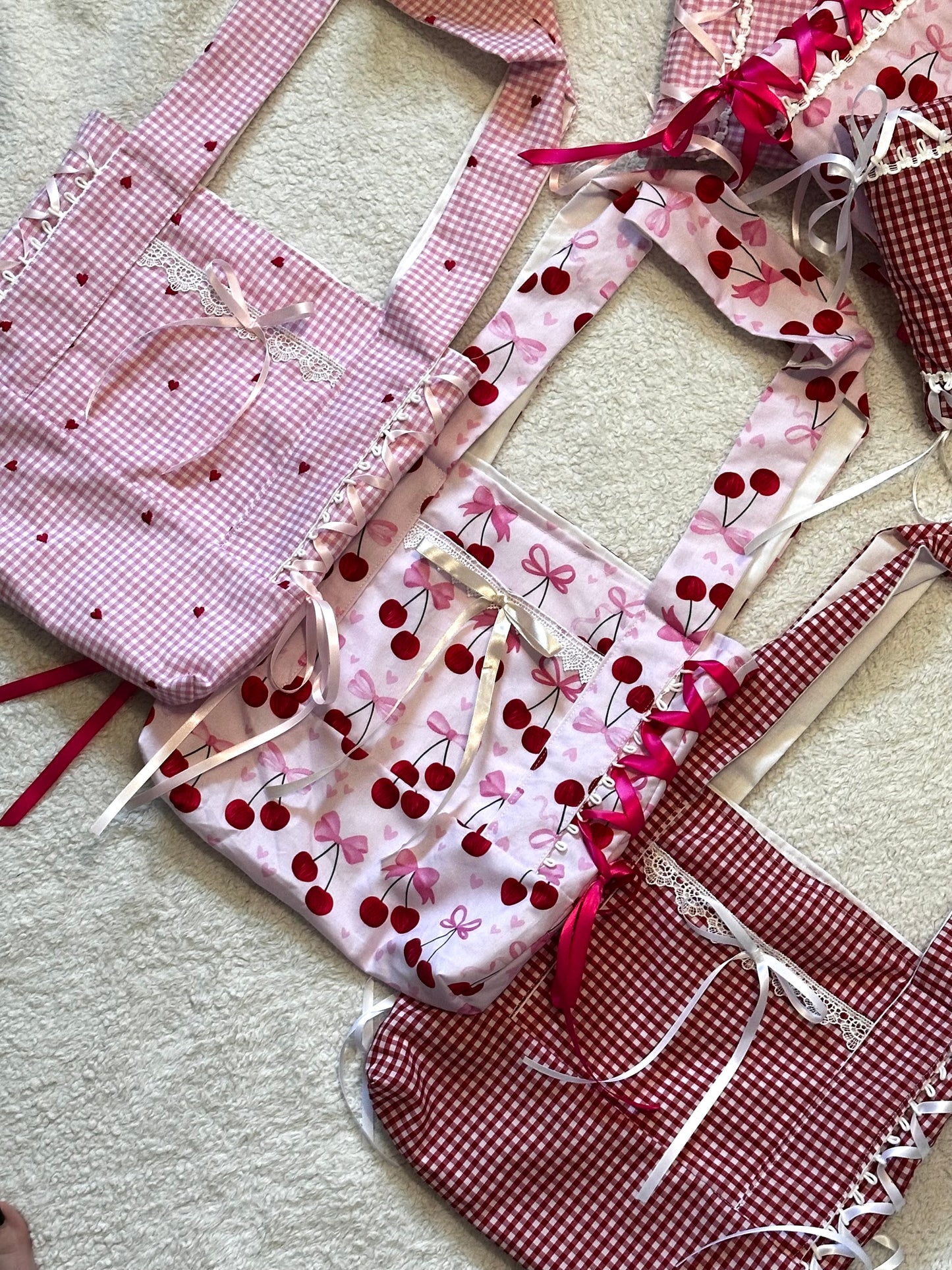 Cherry Bound Tote Bag