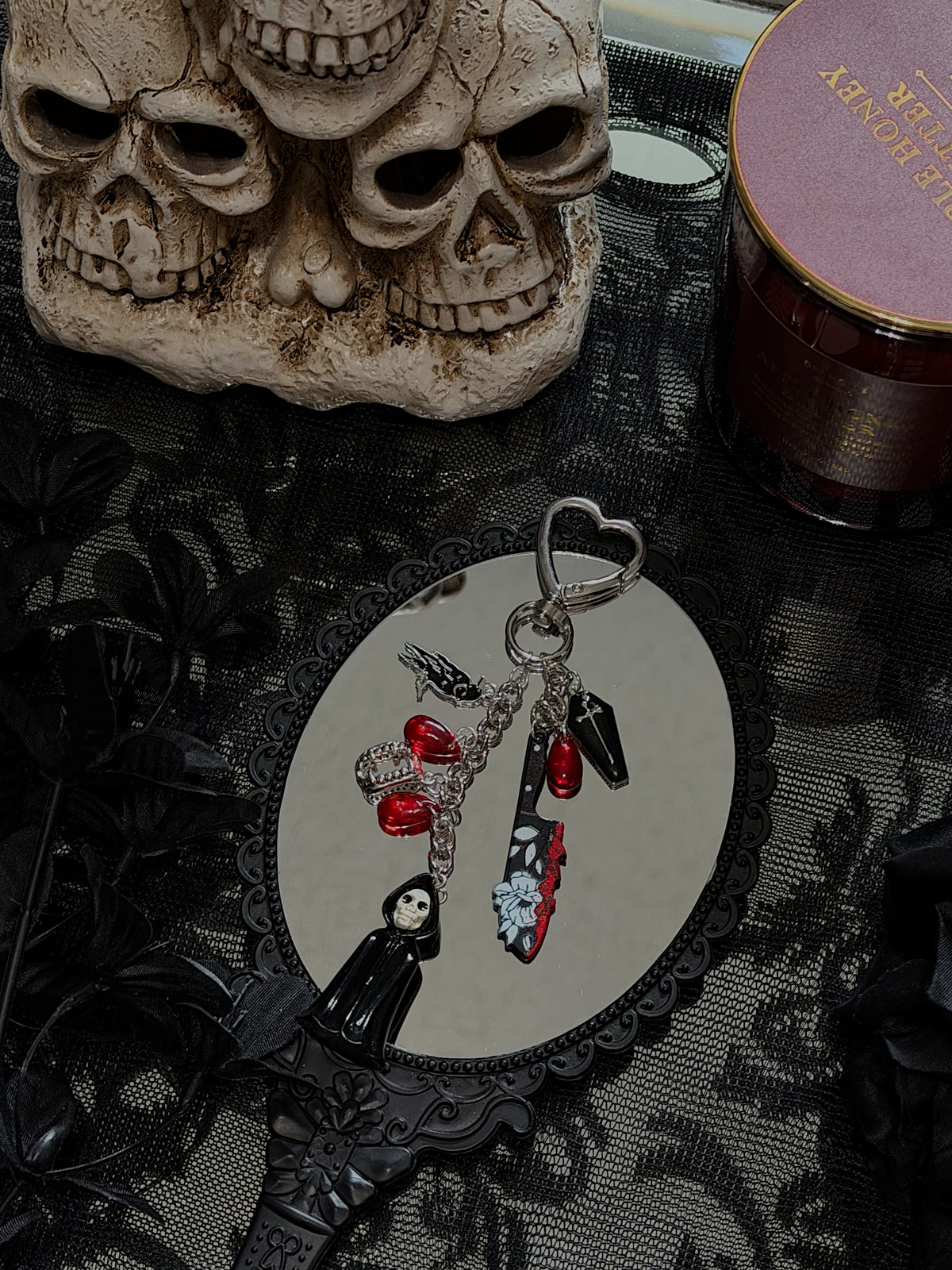 Grim Reaper Silver Charm