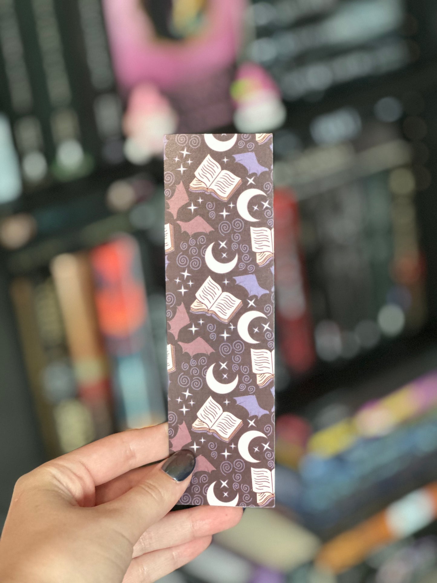 Books & Bats Bookmark