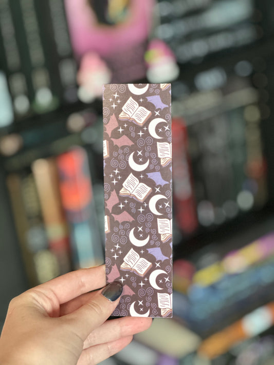 Books & Bats Bookmark
