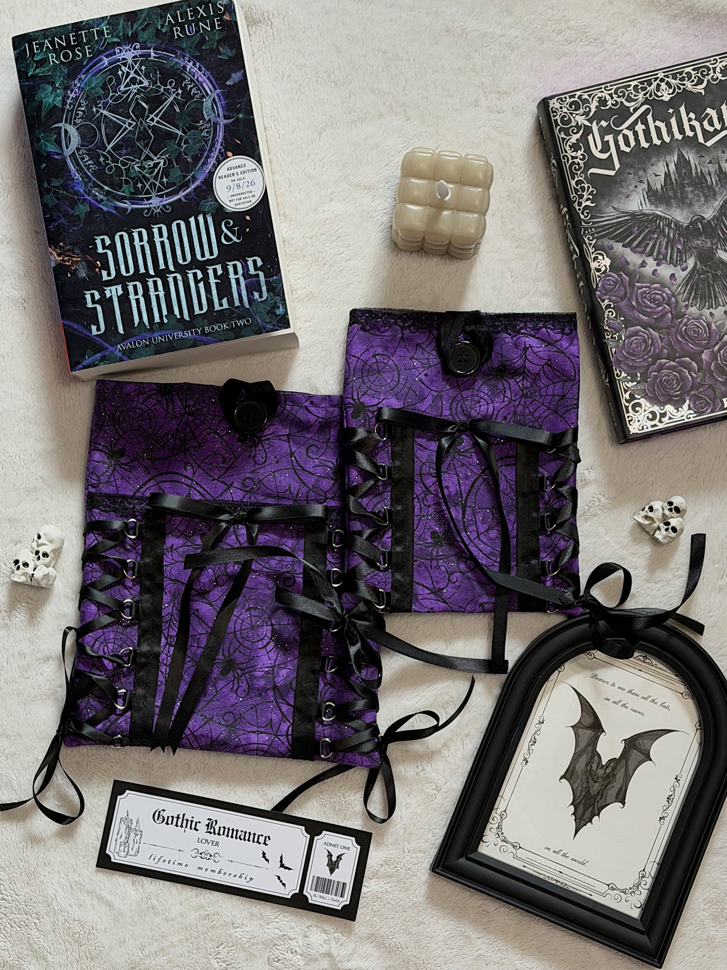Midnight Web Book Sleeve
