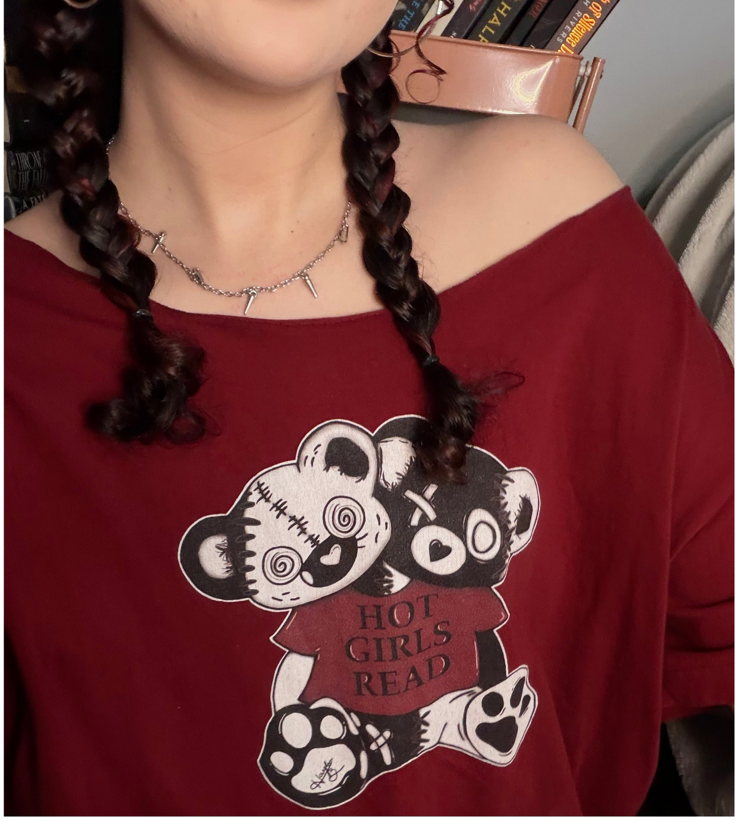 Hot Girls Read Unisex T-Shirt