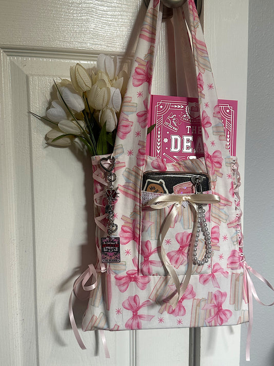 Books & Bows Tote Bag