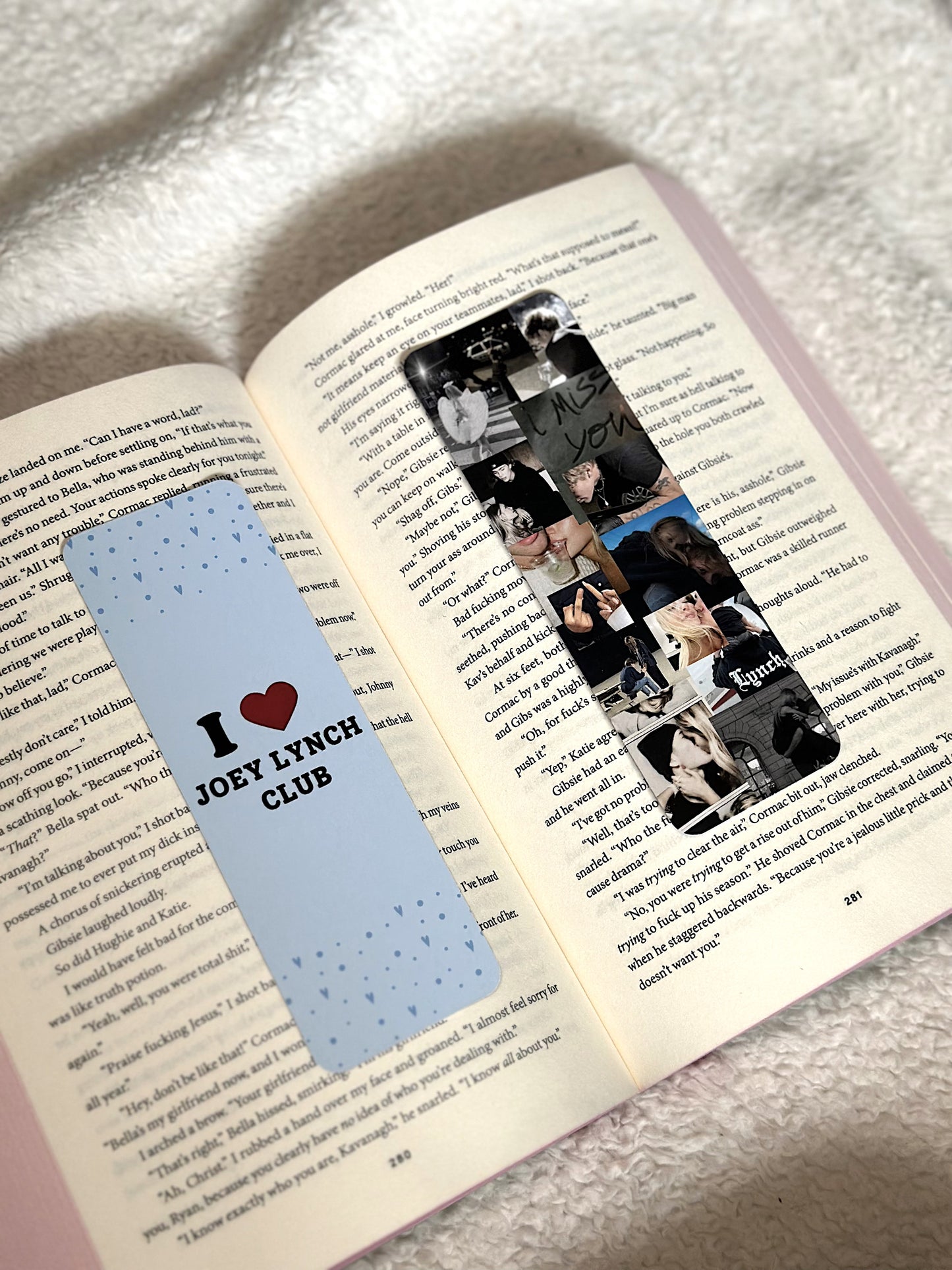 I Love Joey Lynch Bookmark