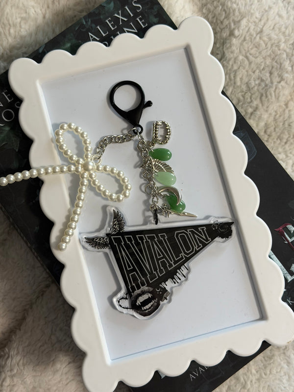 Silver Avalon Bag Charm