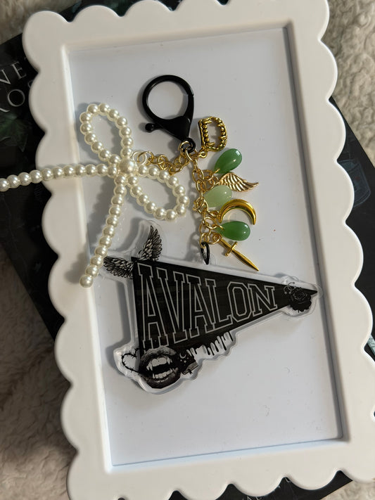 Gold Avalon Bag Charm
