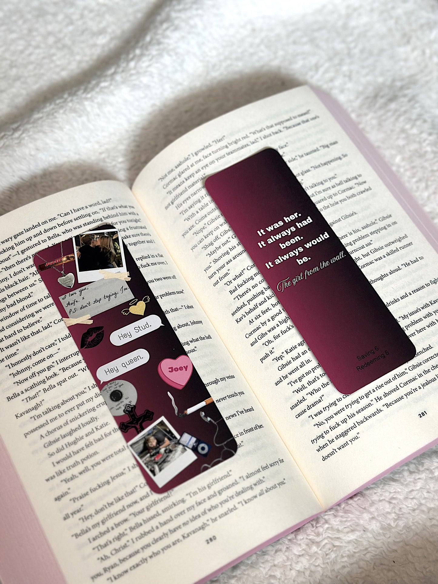 The Girl from the Wall Bookmark