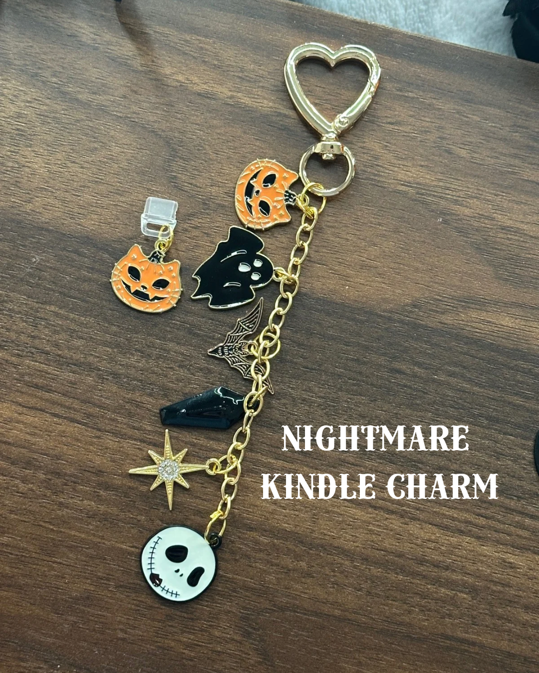 Nightmare Kindle Charm