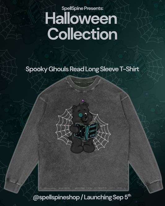 Spooky Ghouls Read Long Sleeve T-Shirt