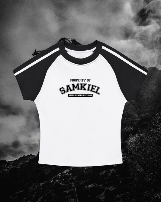 Property of Samkiel Fitted Shirt (Officially Licensed)