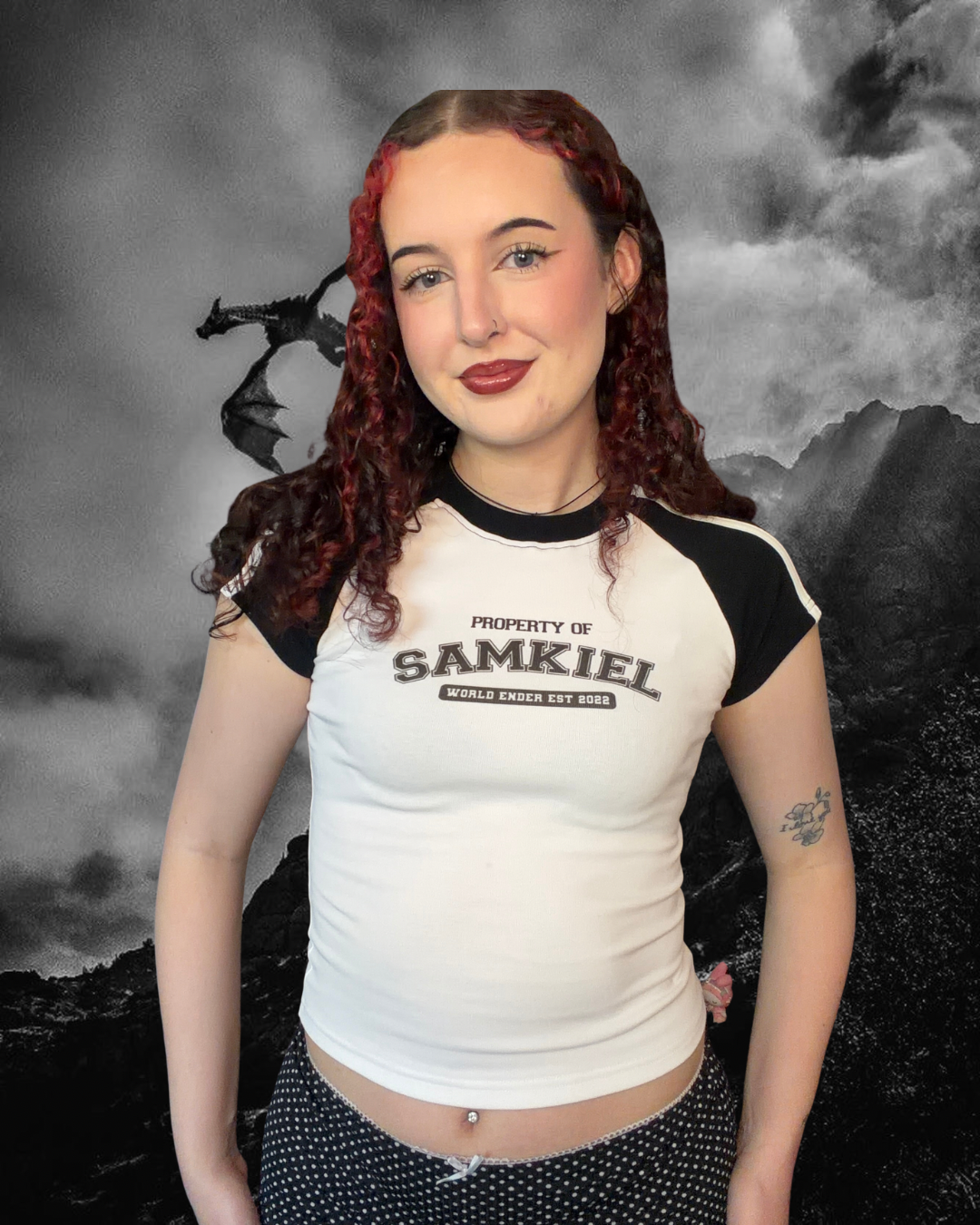 Property of Samkiel Fitted Shirt (Officially Licensed)