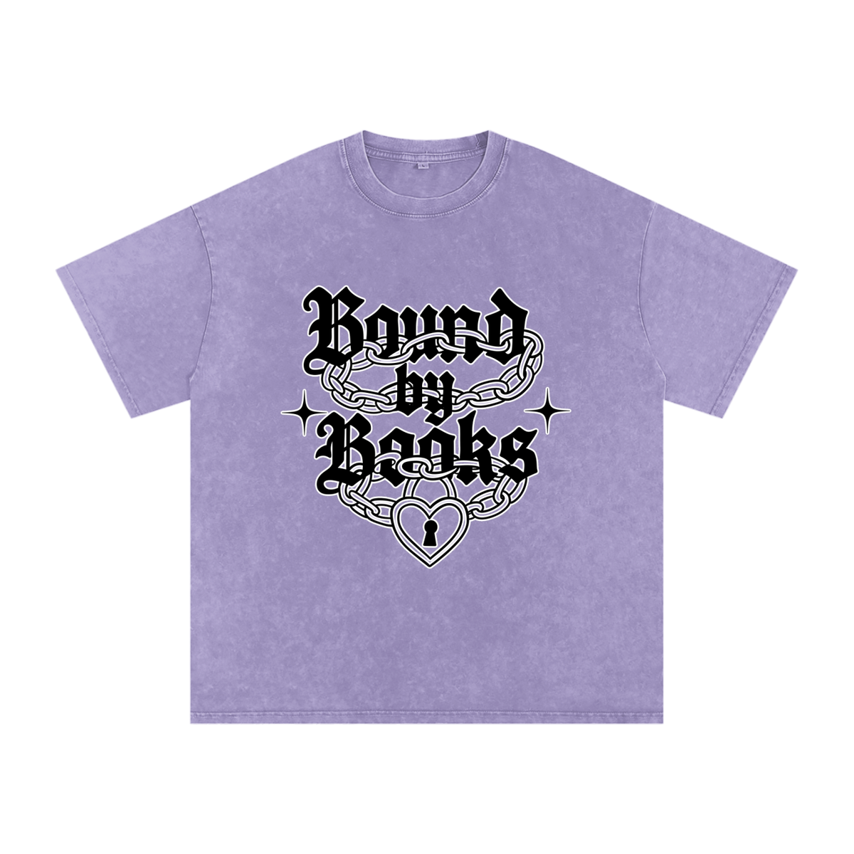 Bound by Books Purple Unisex T-Shirt