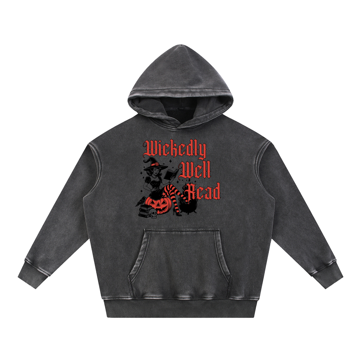 Wickedly Well Read Oversize Hoodie