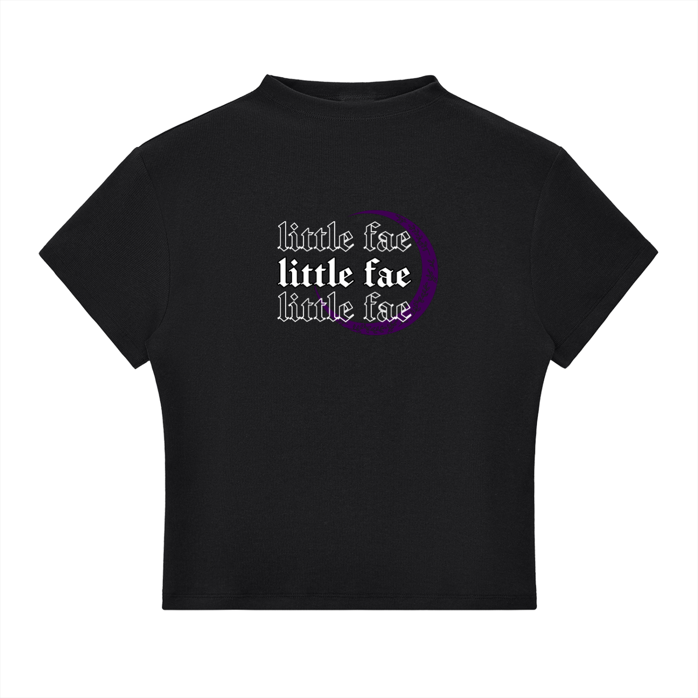 Little Fae Mock Neck T-Shirt